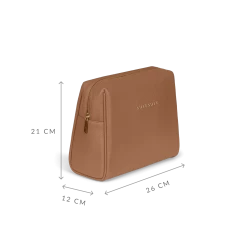 Fab Seventies - Camel - Toilettas XL -Travel Storage Store 0013672 as 72023 4