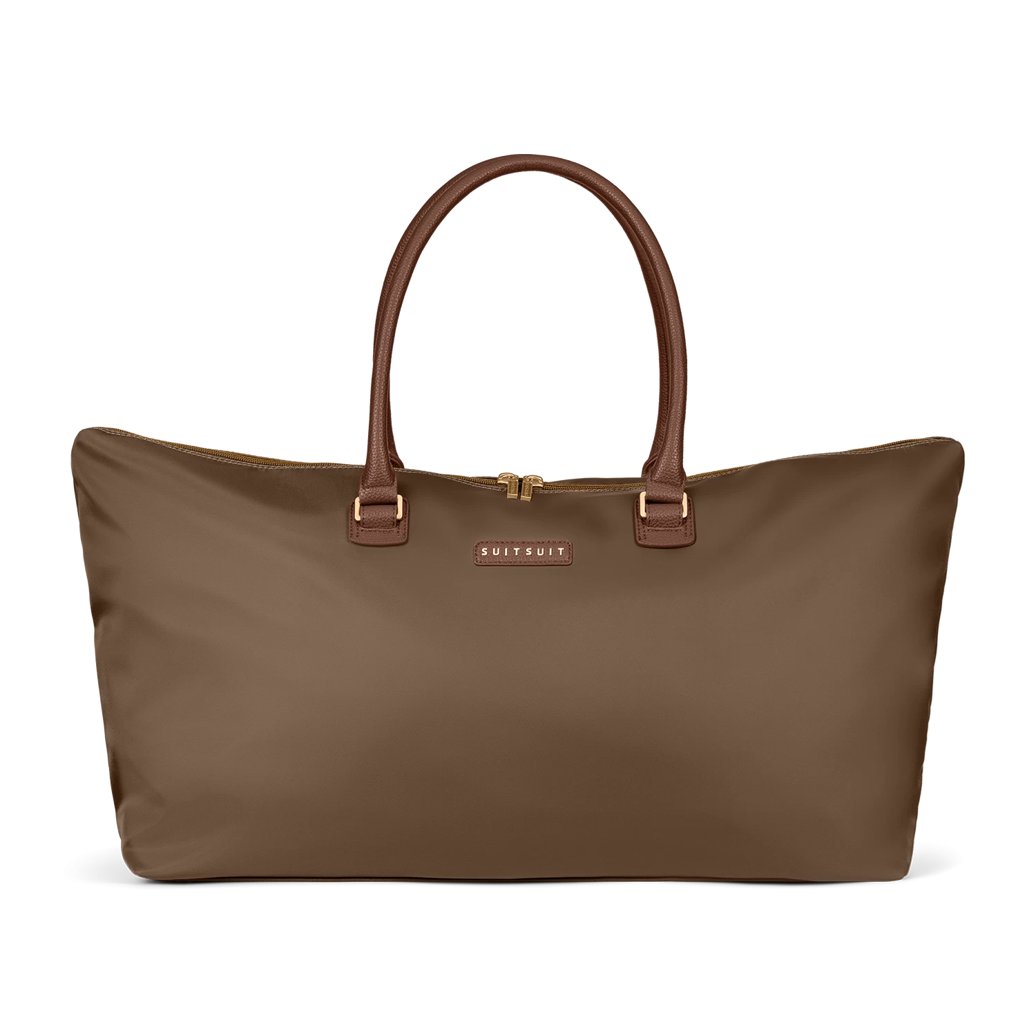 Fab Seventies - Cocoa Brown - Travel Tote 1 Fab Seventies - Cocoa Brown - Travel Tote