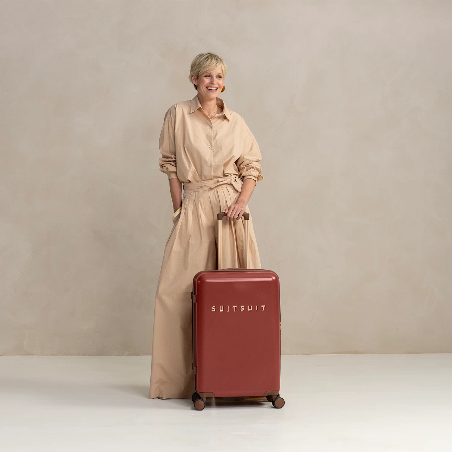 Fab Seventies - Red Ochre - Reiskoffer (66 Cm) 2 Fab Seventies - Red Ochre - Reiskoffer (66 Cm) - Image 2