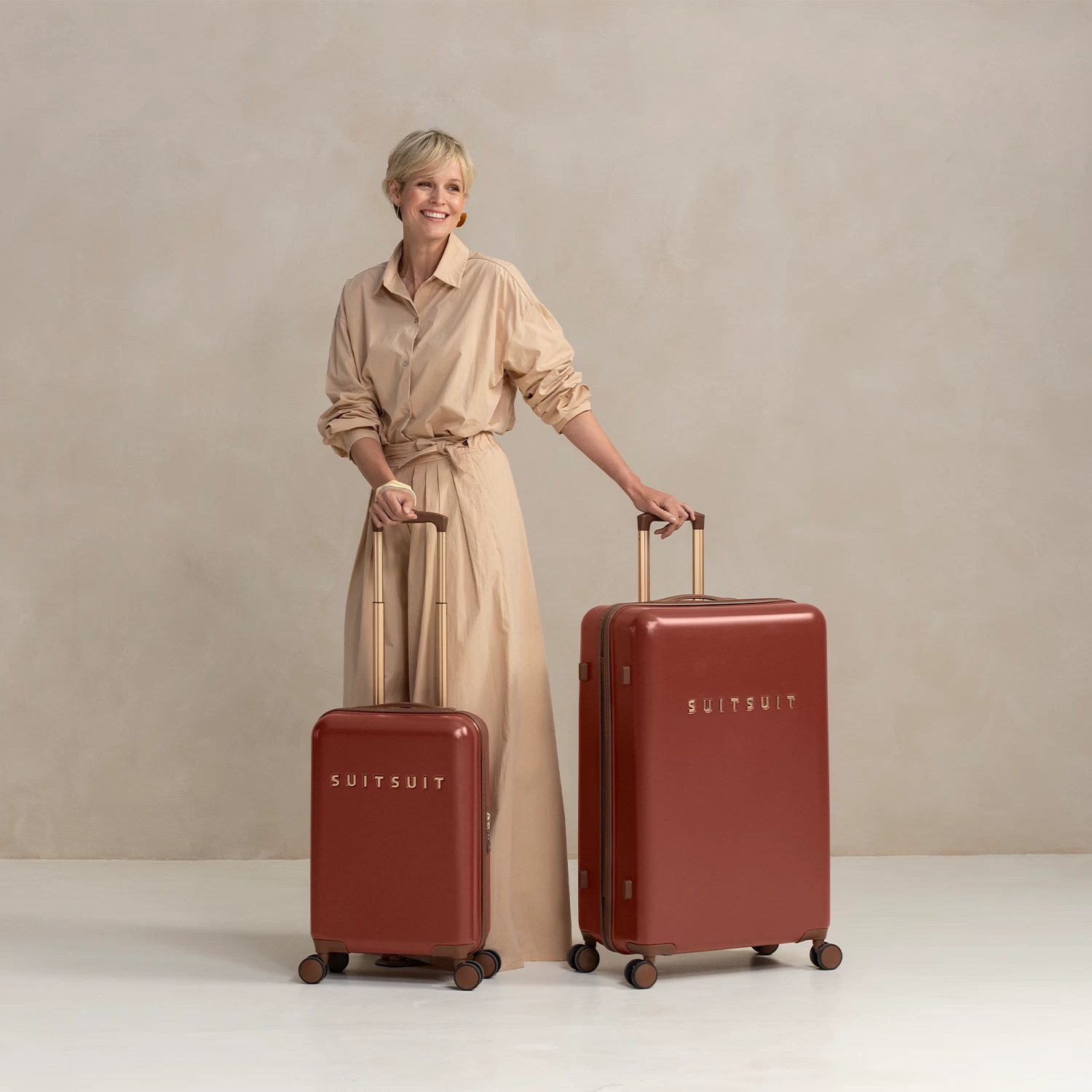 Fab Seventies - Red Ochre - Duo Set (55/76 Cm) 2 Fab Seventies - Red Ochre - Duo Set (55/76 Cm) - Image 2