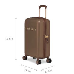 Fab Seventies - Cocoa Brown - Duo Set (55/76 Cm) -Travel Storage Store 0013808 tr 72316 4