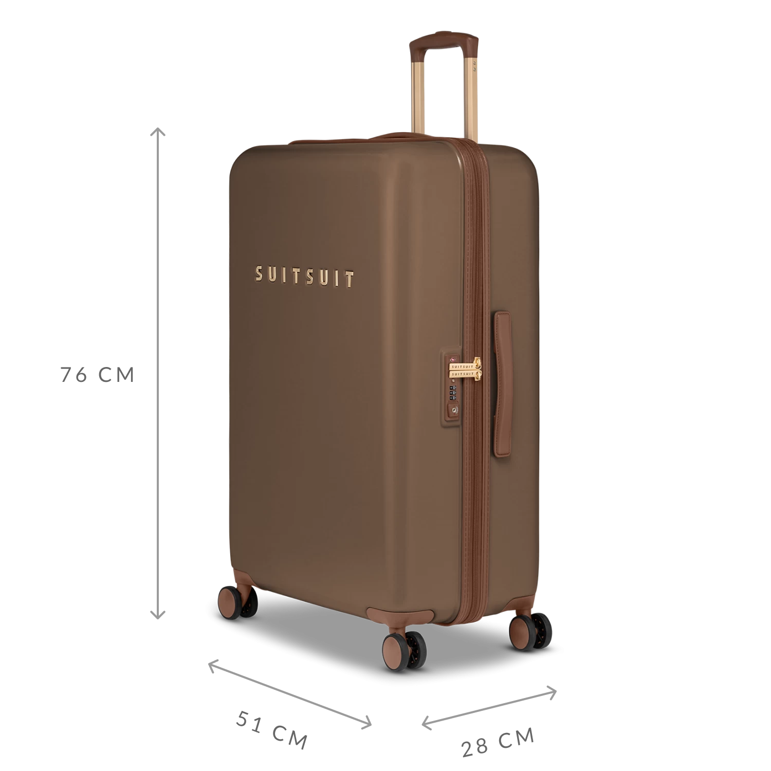 Fab Seventies - Cocoa Brown - Reiskoffer (76 Cm) 3 Fab Seventies - Cocoa Brown - Reiskoffer (76 Cm) - Image 3