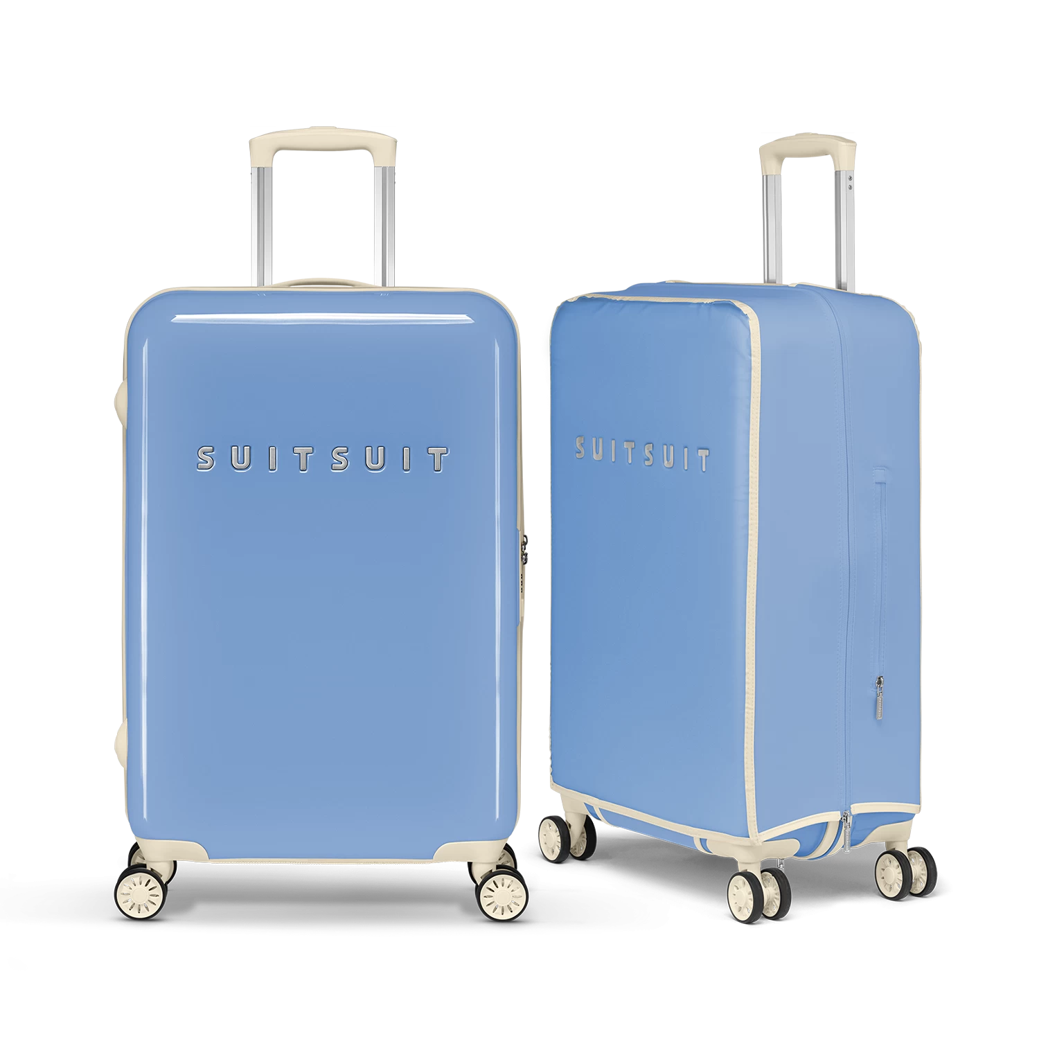 Fabulous Fifties - Alaska Blue - Safe Travels Set (66 CM) 1 Fabulous Fifties - Alaska Blue - Safe Travels Set (66 CM)